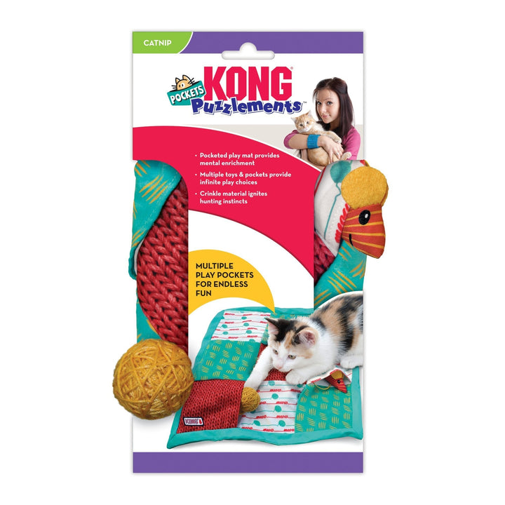 KONG Cat Puzzlements Pockets - Just For Pets Australia