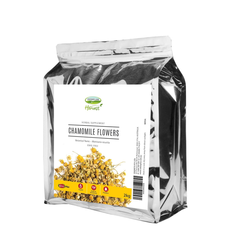 Crooked Lane Harvest Chamomile Flowers - Just For Pets Australia
