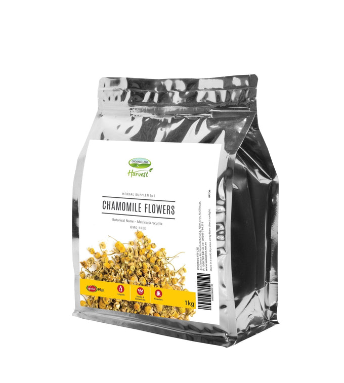 Crooked Lane Harvest Chamomile Flowers - Just For Pets Australia