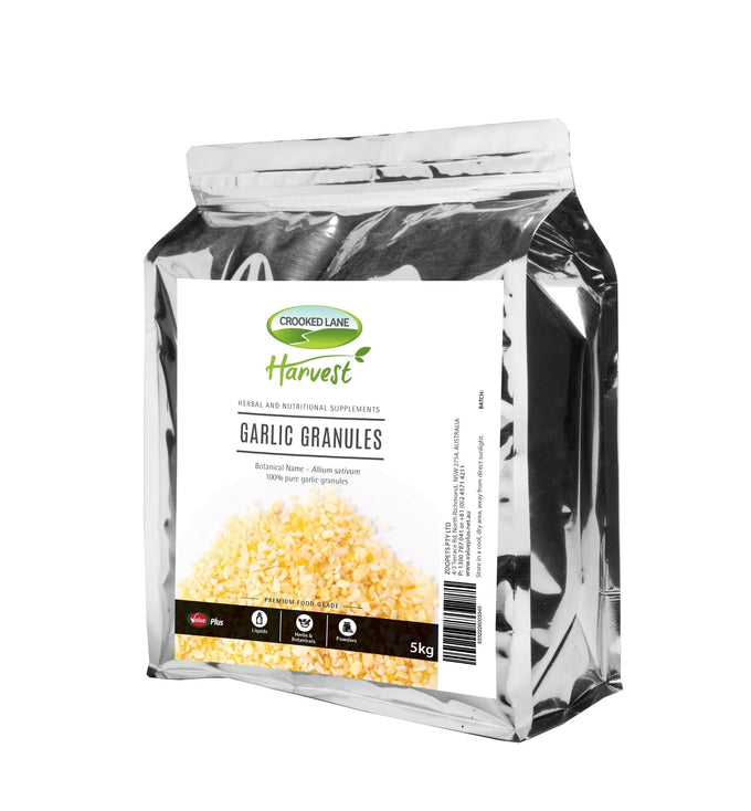 Crooked Lane Harvest Garlic Granules - Just For Pets Australia