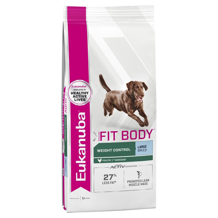 Eukanuba™ Fit Body Large Breed Dry Dog Food 14kg - Just For Pets Australia