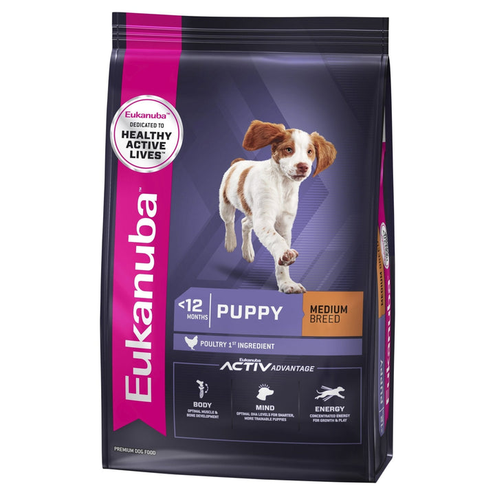 Eukanuba™ Puppy Medium Breed Dry Dog Food 15kg - Just For Pets Australia