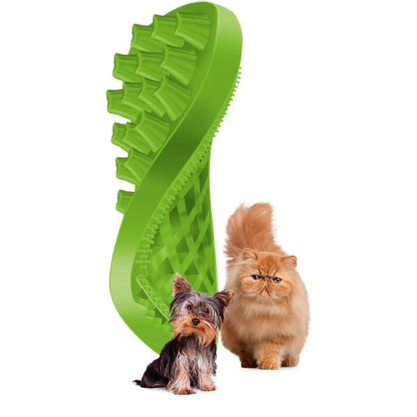 Pet + Me Brush Green - Just For Pets Australia