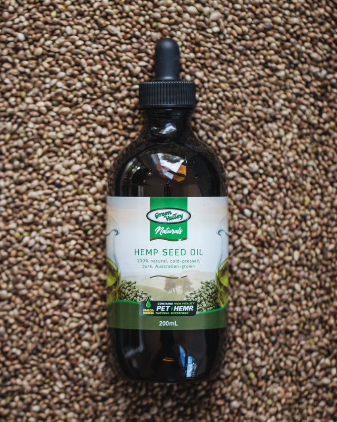 Green Valley Naturals Hemp Oil - Just For Pets Australia