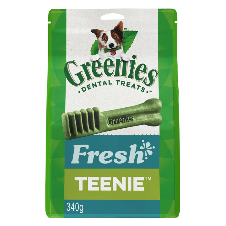 GREENIES Fresh TEENIE Dental Dog Treat 43 Pack 340g - Just For Pets Australia