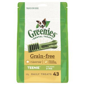 GREENIES™ Grain Free TEENIE™ Dental Dog Treat 43 pack 340g - Just For Pets Australia