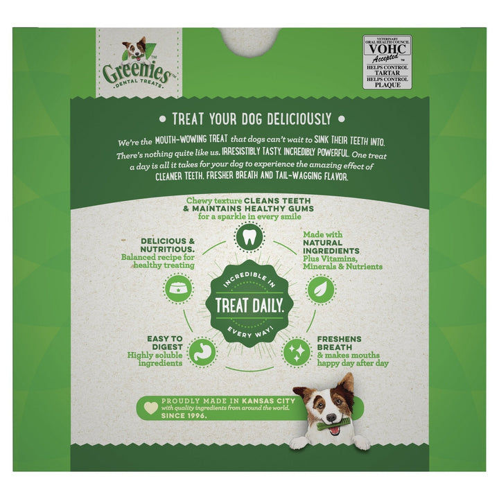 GREENIES™ Original Large Dental Dog Treat 24 Value Pack 1.02kg - Just For Pets Australia