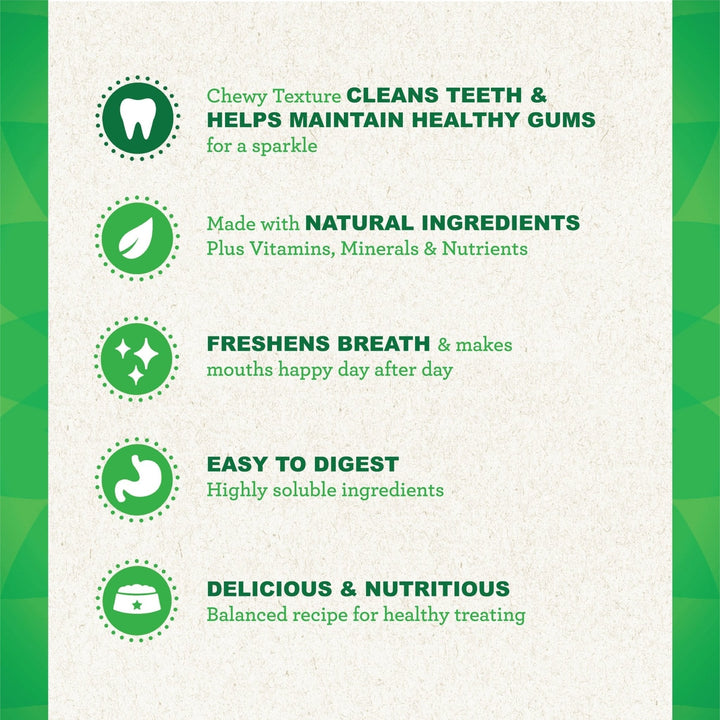 GREENIES™ Original Large Dental Dog Treat 24 Value Pack 1.02kg - Just For Pets Australia