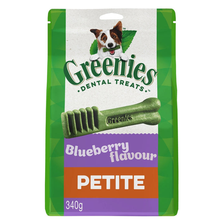 GREENIES™ Petite Dental Dog Treat Blueberry 20 Pack 340g - Just For Pets Australia