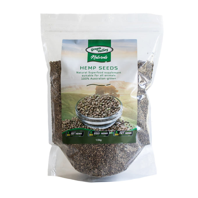 Green Valley Naturals Hemp Seeds - Just For Pets Australia