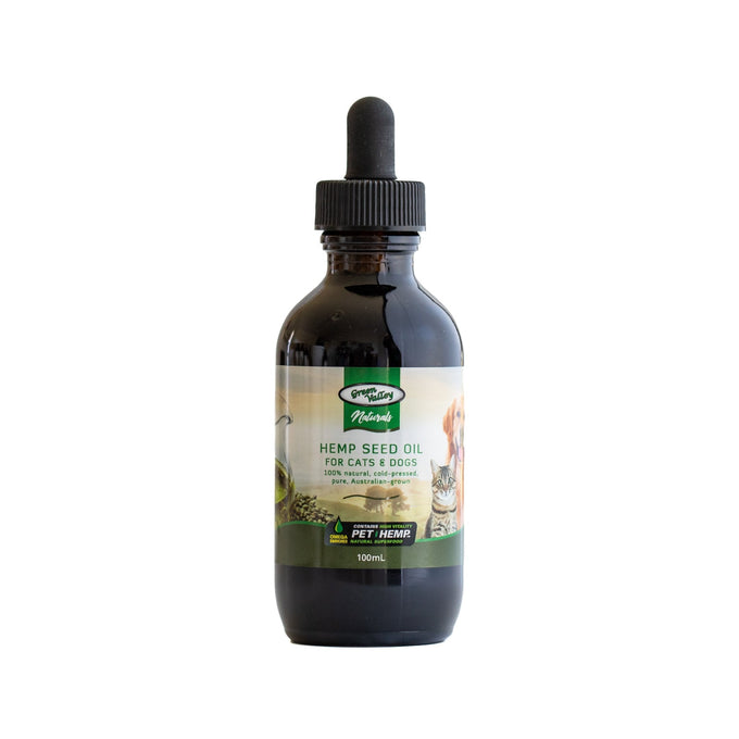 Green Valley Naturals Hemp Oil for Dogs & Cats - Just For Pets Australia