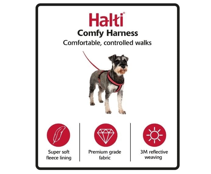 Halti Comfy Walking Harness - Just For Pets Australia