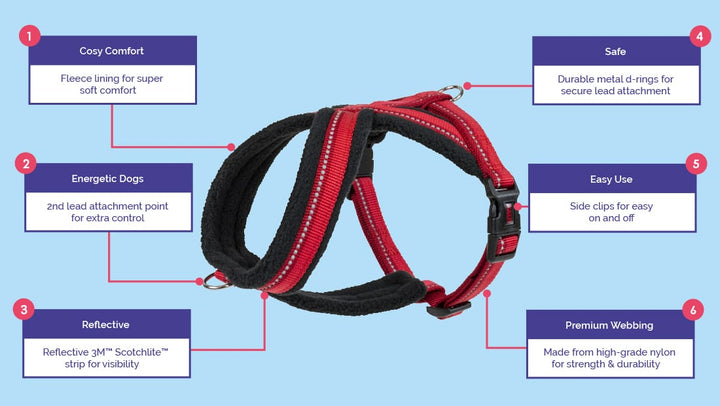 Halti Comfy Walking Harness - Just For Pets Australia