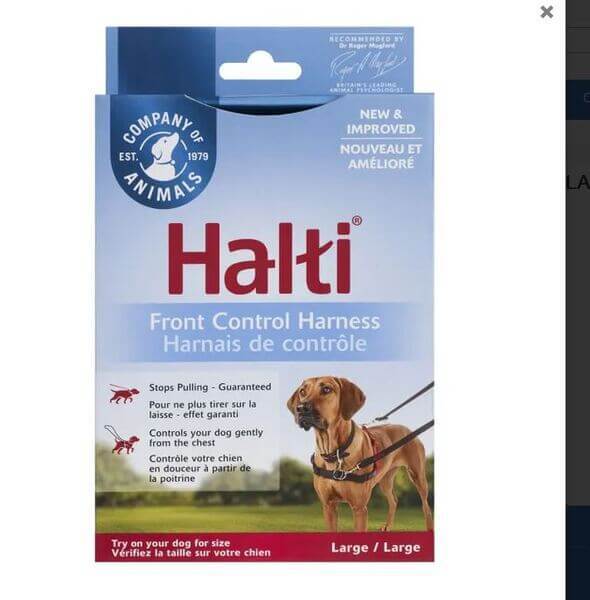 Halti Front Control Harness - Just For Pets Australia