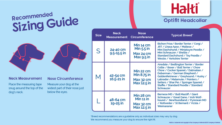 Halti Optifit Head Collar - Just For Pets Australia