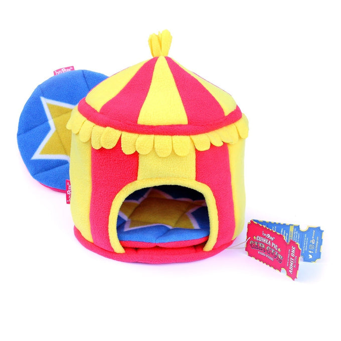 HayPigs! Circus Hidey Hut Fleece Hidey Hut - Just For Pets Australia