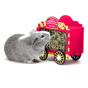 HayPigs! Wheel Wagon Hay Hopper - Just For Pets Australia