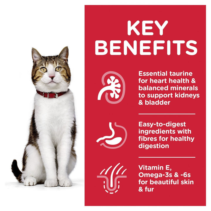 Hill's Science Diet Adult 7+ Chicken Cat Food pouches 85g - Just For Pets Australia