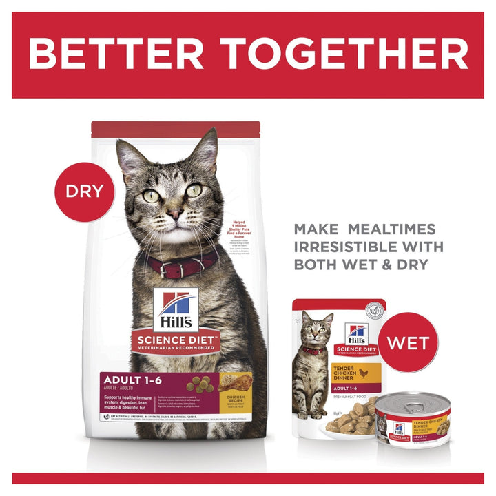 Hill's Science Diet Adult Dry Cat Food - Just For Pets Australia