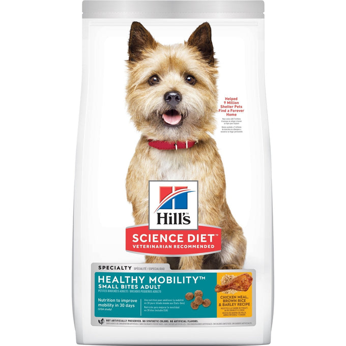 Hill's Science Diet Adult Healthy Mobility Small Bites Dry Dog Food - Just For Pets Australia