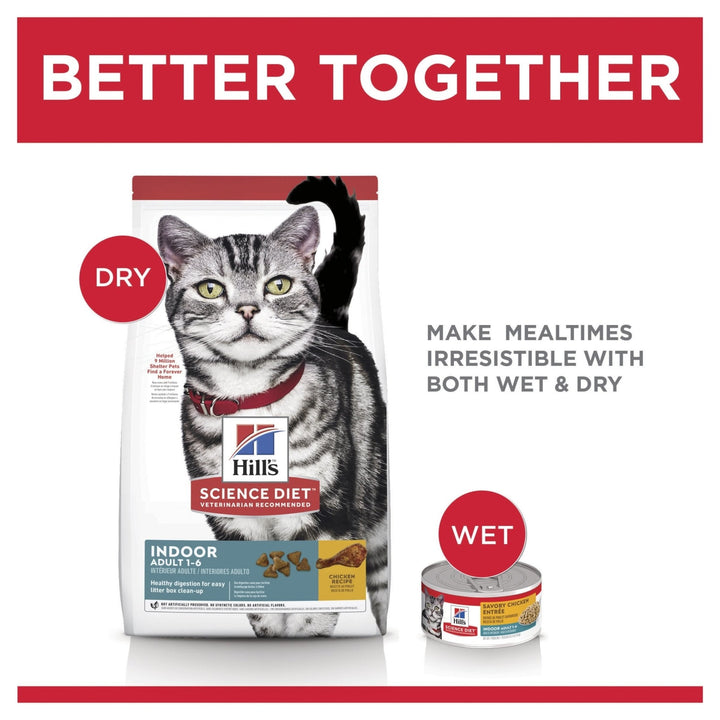 Hill's Science Diet Adult Indoor Dry Cat Food - Just For Pets Australia