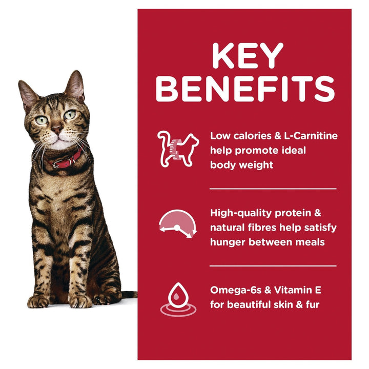 Hill's Science Diet Adult Light Dry Cat Food - Just For Pets Australia