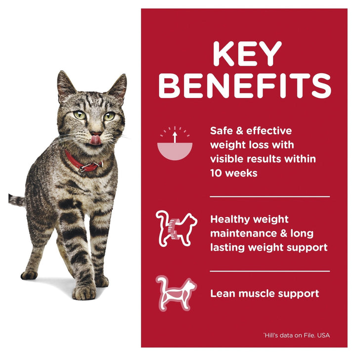 Hill's Science Diet Adult Perfect Weight Chicken Cat Food pouches 85g - Just For Pets Australia