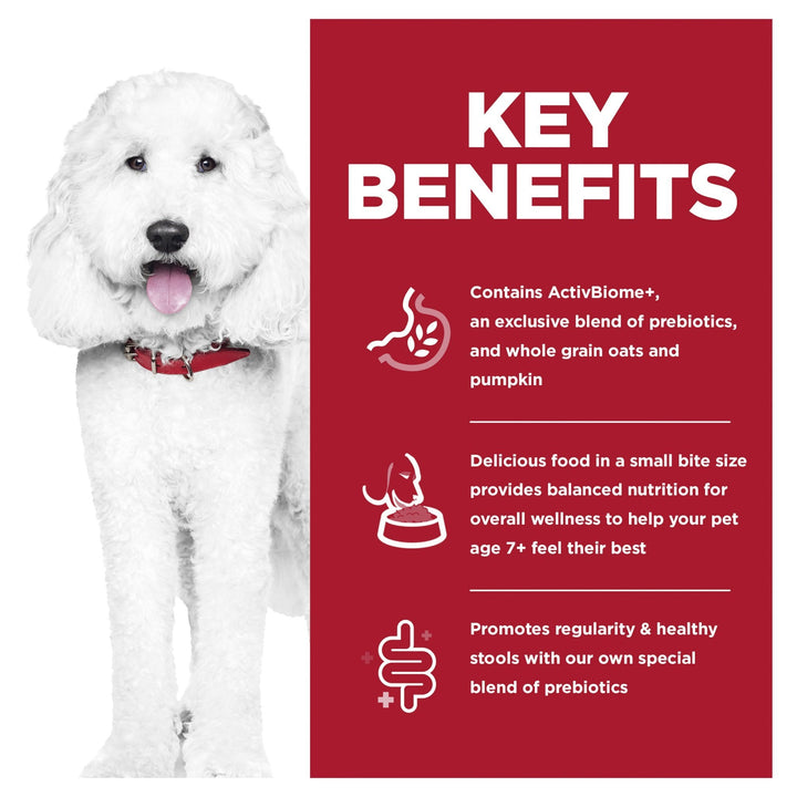 Hill's Science Diet Perfect Digestion Adult 7+ Small Bites Dry Dog Food 5.44kg - Just For Pets Australia