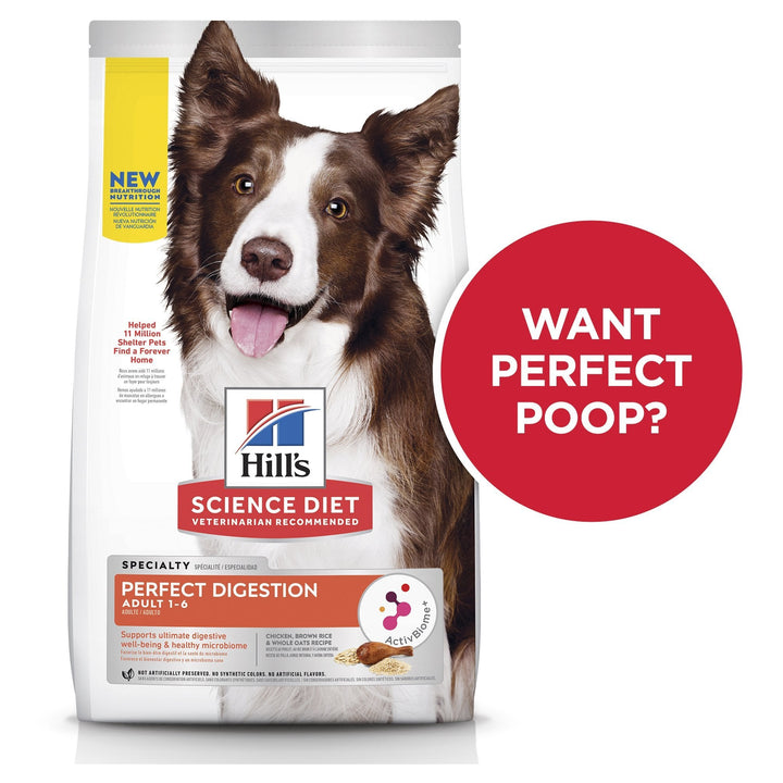 Hill's Science Diet Perfect Digestion Adult Dry Dog Food - Just For Pets Australia