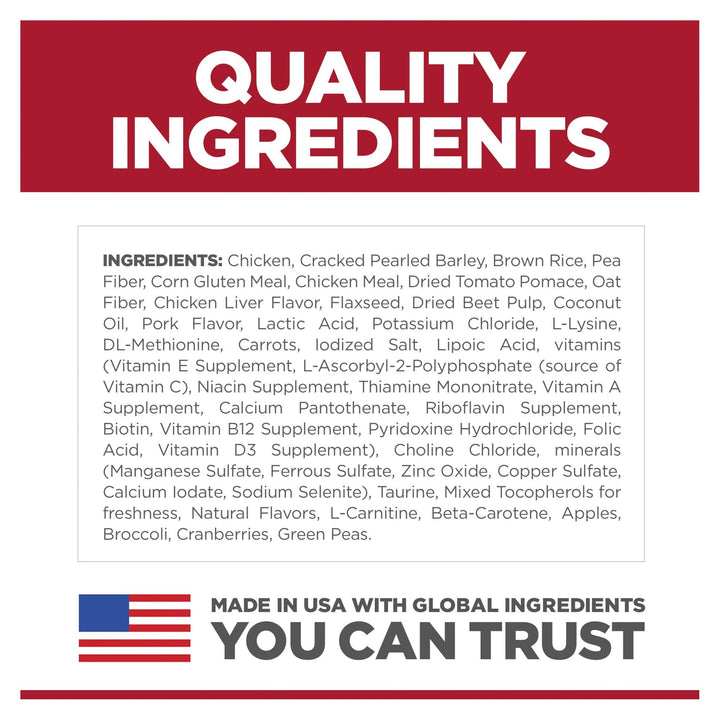 Hill's Science Diet Perfect Weight Adult Small Bites Dry Dog Food - Just For Pets Australia