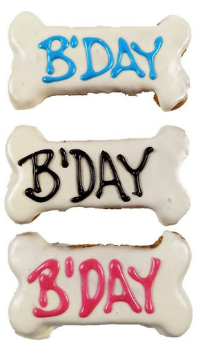 Huds and Toke Small Dog Bone Cookie Birthday - Just For Pets Australia