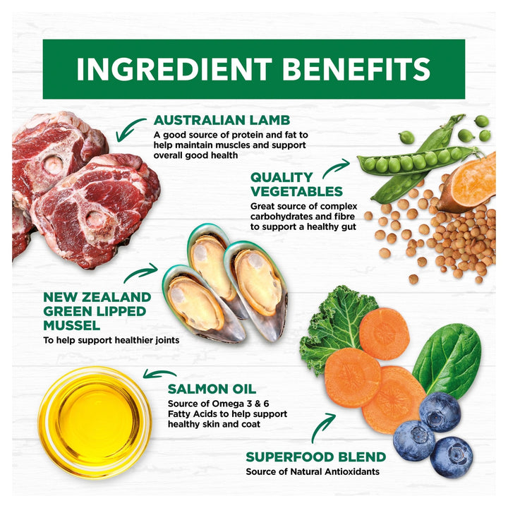 Ivory Coat Grain Free Large Breed Lamb & Coconut Oil 13kg - Just For Pets Australia