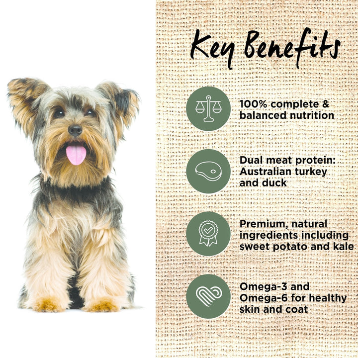 Ivory Coat Turkey & Duck Grain Free Dry Dog Food - Just For Pets Australia