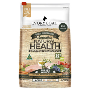 Ivory Coat Turkey & Duck Grain Free Dry Dog Food - Just For Pets Australia