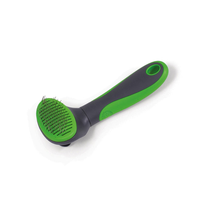 Kazoo Self Cleaning Slicker Brush - Just For Pets Australia