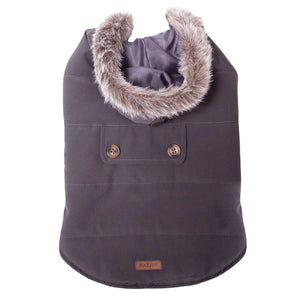 Kazoo Snow Coat Grey - Just For Pets Australia