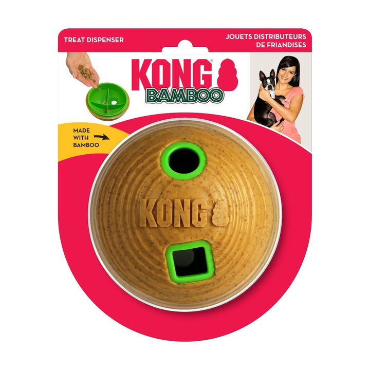KONG Bamboo Feeder Ball - Just For Pets Australia
