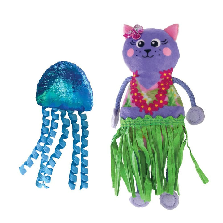 KONG Cat Tropics Crackle Toys - Just For Pets Australia