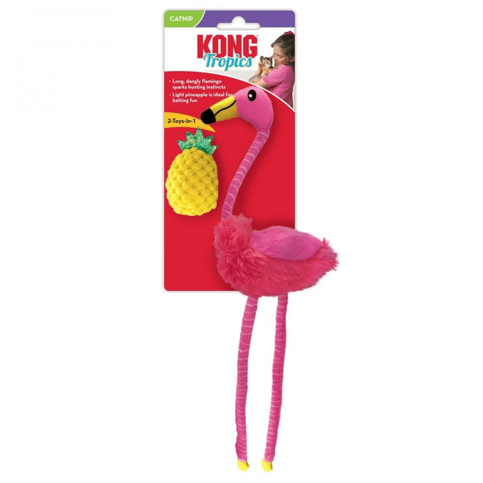 KONG Cat Tropics Crackle Toys - Just For Pets Australia