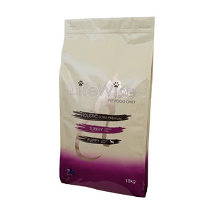 Lifewise Puppy Grain Free Turkey Large Bites 18kg - Just For Pets Australia