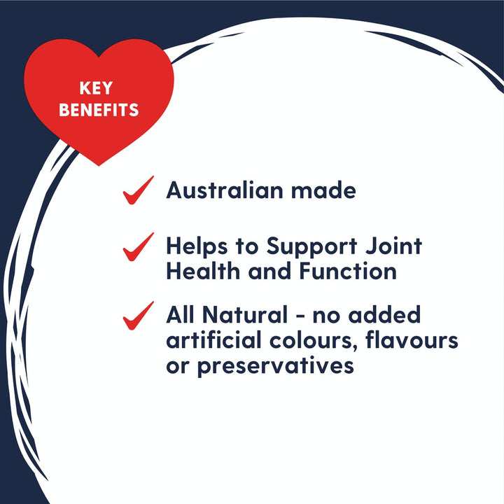 love'em Beef Joint Care Dog Treats 430g - Just For Pets Australia