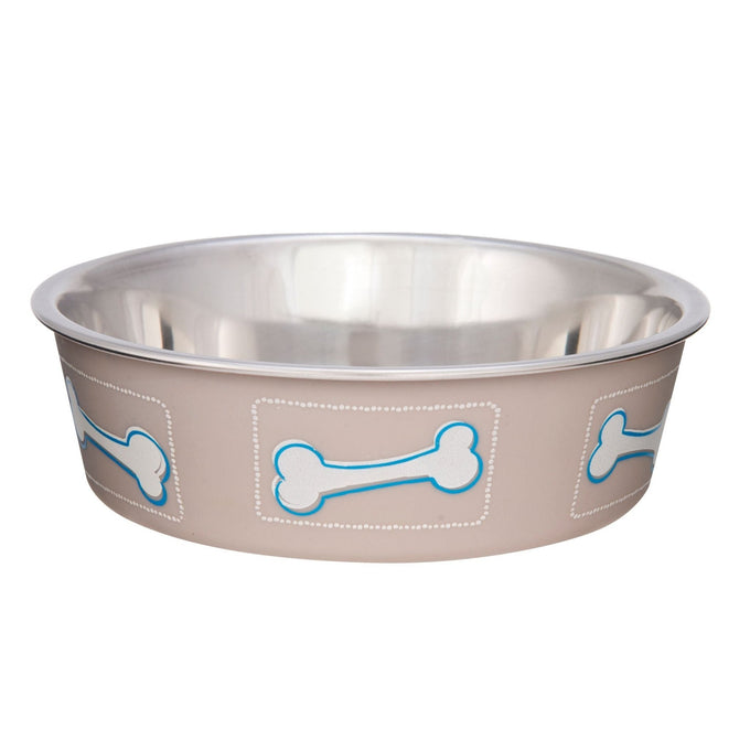 Loving Pets Bella Bowls Coastal Taupe - Just For Pets Australia