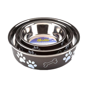 Loving Pets Bella Bowls Espresso - Just For Pets Australia