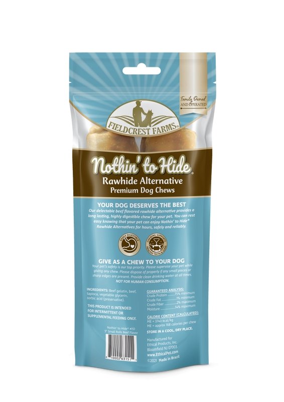 Nothin to Hide Small Roll 5 inch 2pk - Just For Pets Australia