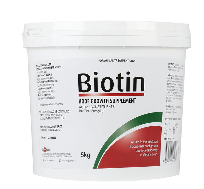 Value Plus Biotin - Just For Pets Australia