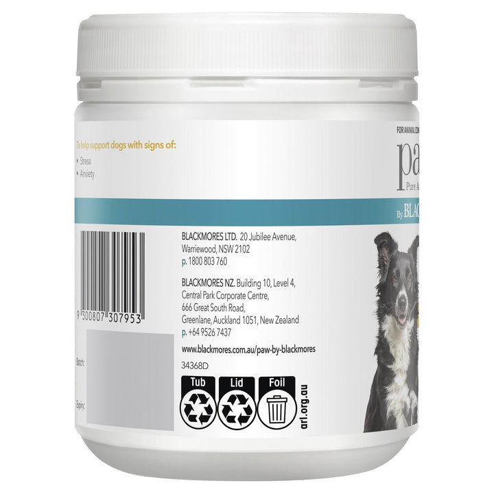 PAW Complete Calm Chews 300g - Just For Pets Australia