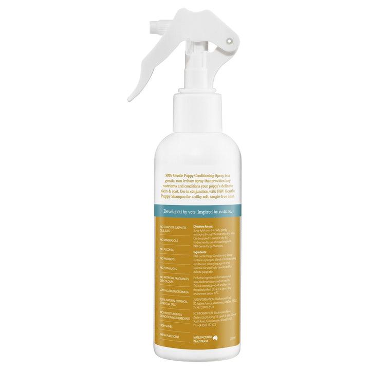 PAW Gentle Puppy Conditioning Spray 200mL - Just For Pets Australia