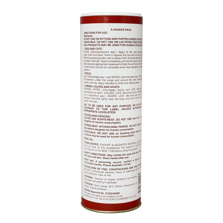 Pestene Powder - Lice, Mites, Fleas 500g - Just For Pets Australia