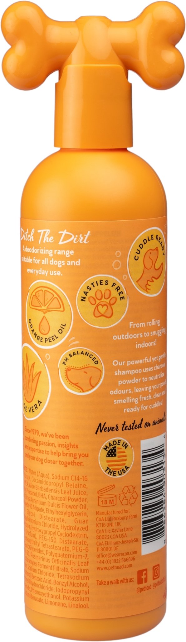 Pet Head Ditch The Dirt Shampoo 300ml - Just For Pets Australia
