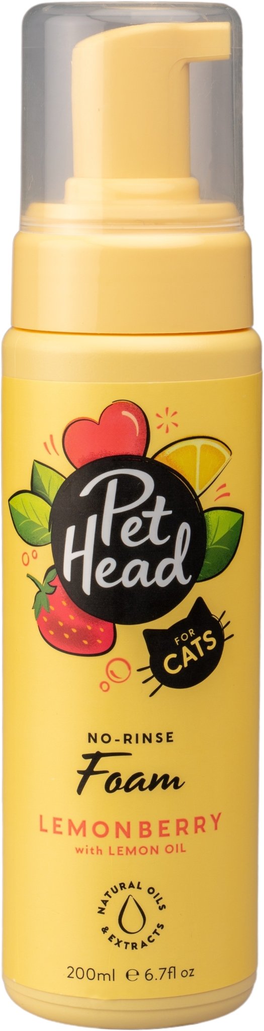 Pet Head Felin' Good Cat Foam 200ml - Just For Pets Australia